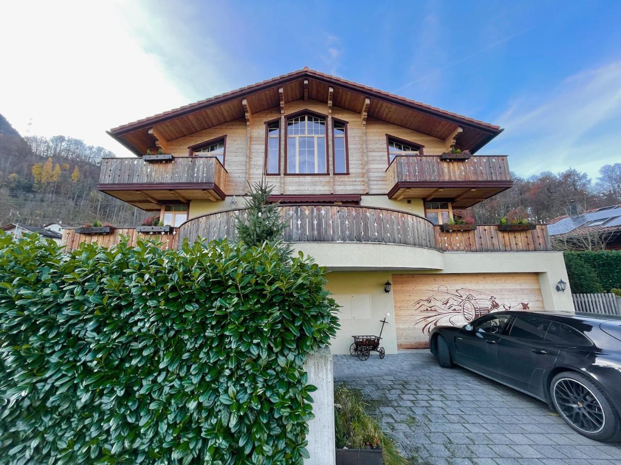 Doodle's Luxury Chalet -Walensee - Flumserberg - Churfirsten - Heidiland - Pool - Sauna Mols Exterior foto