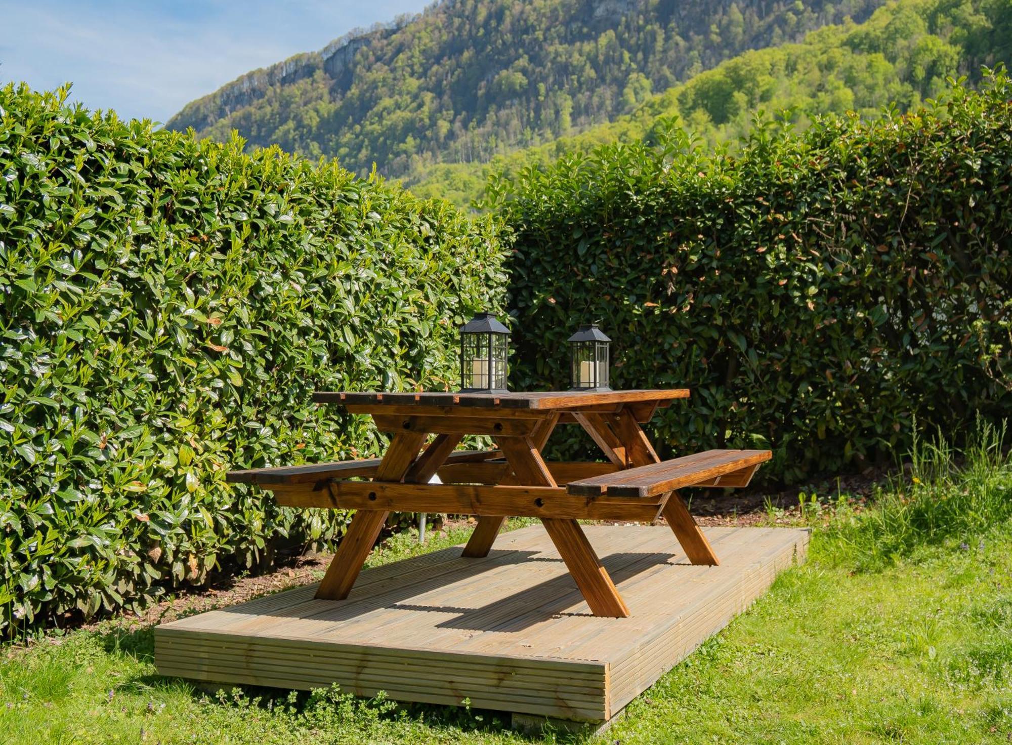 Doodle's Luxury Chalet -Walensee - Flumserberg - Churfirsten - Heidiland - Pool - Sauna Mols Exterior foto